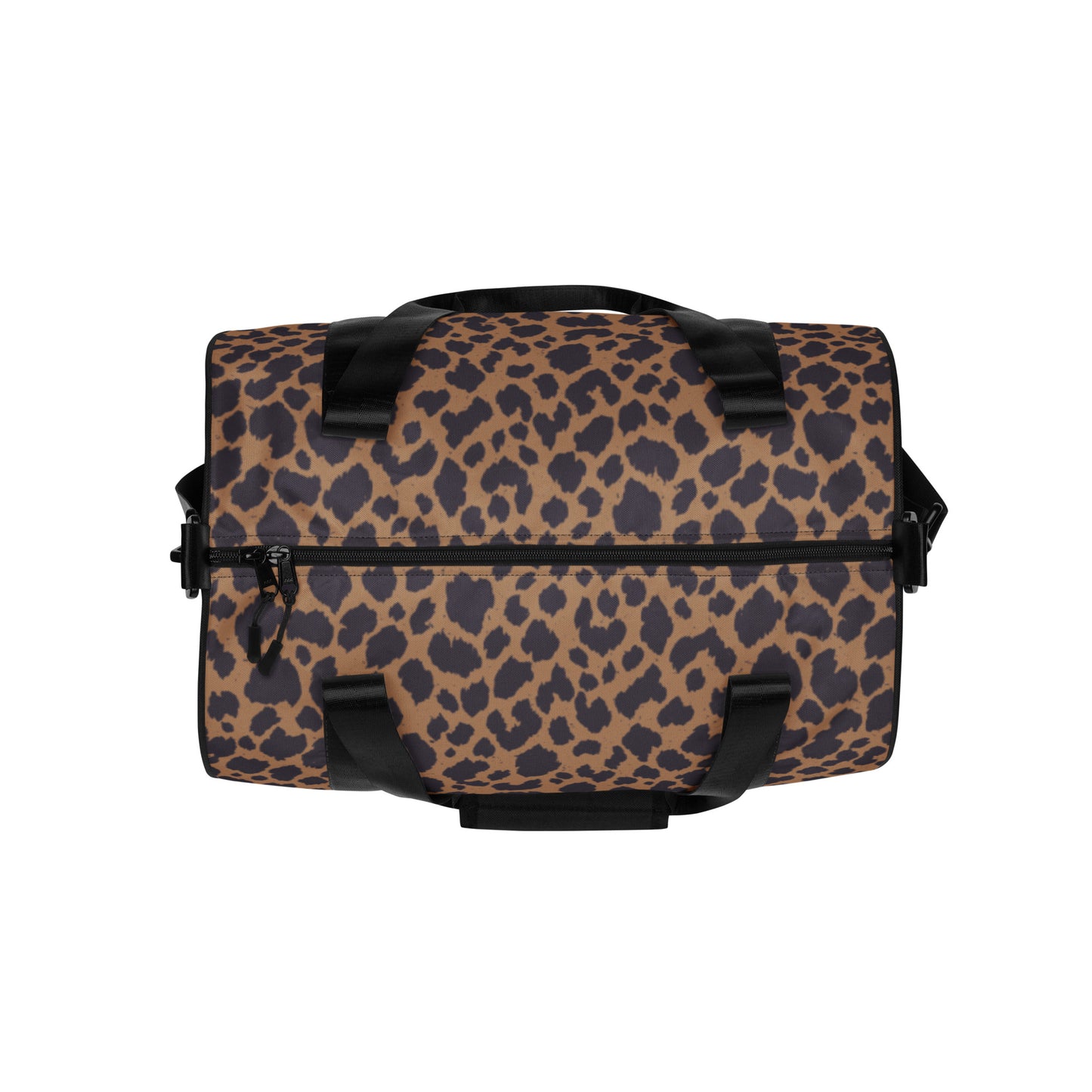 LEOPARD PRINT GYM BAG