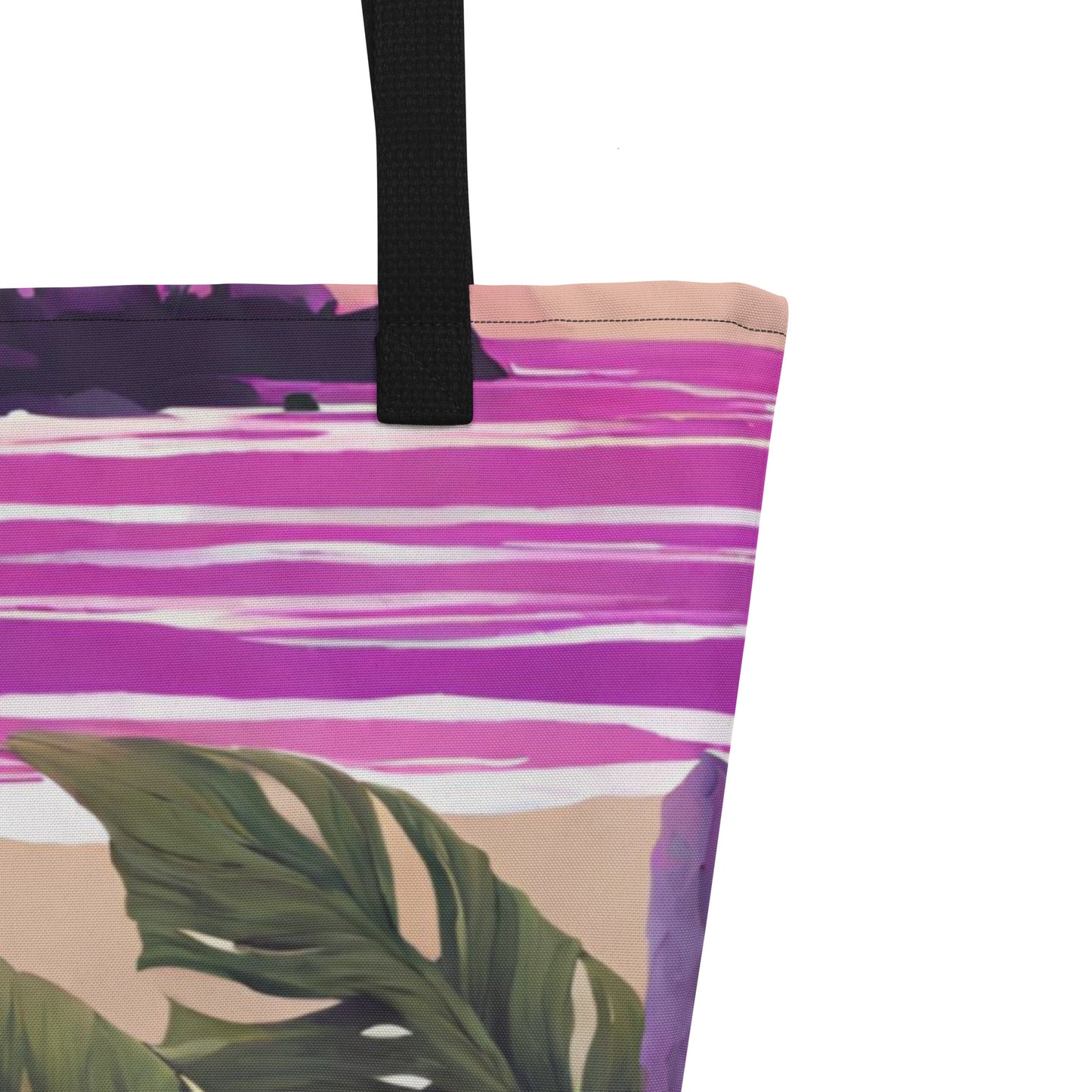 SUGAR SKULL RESORT LARGE BEACH TOTE