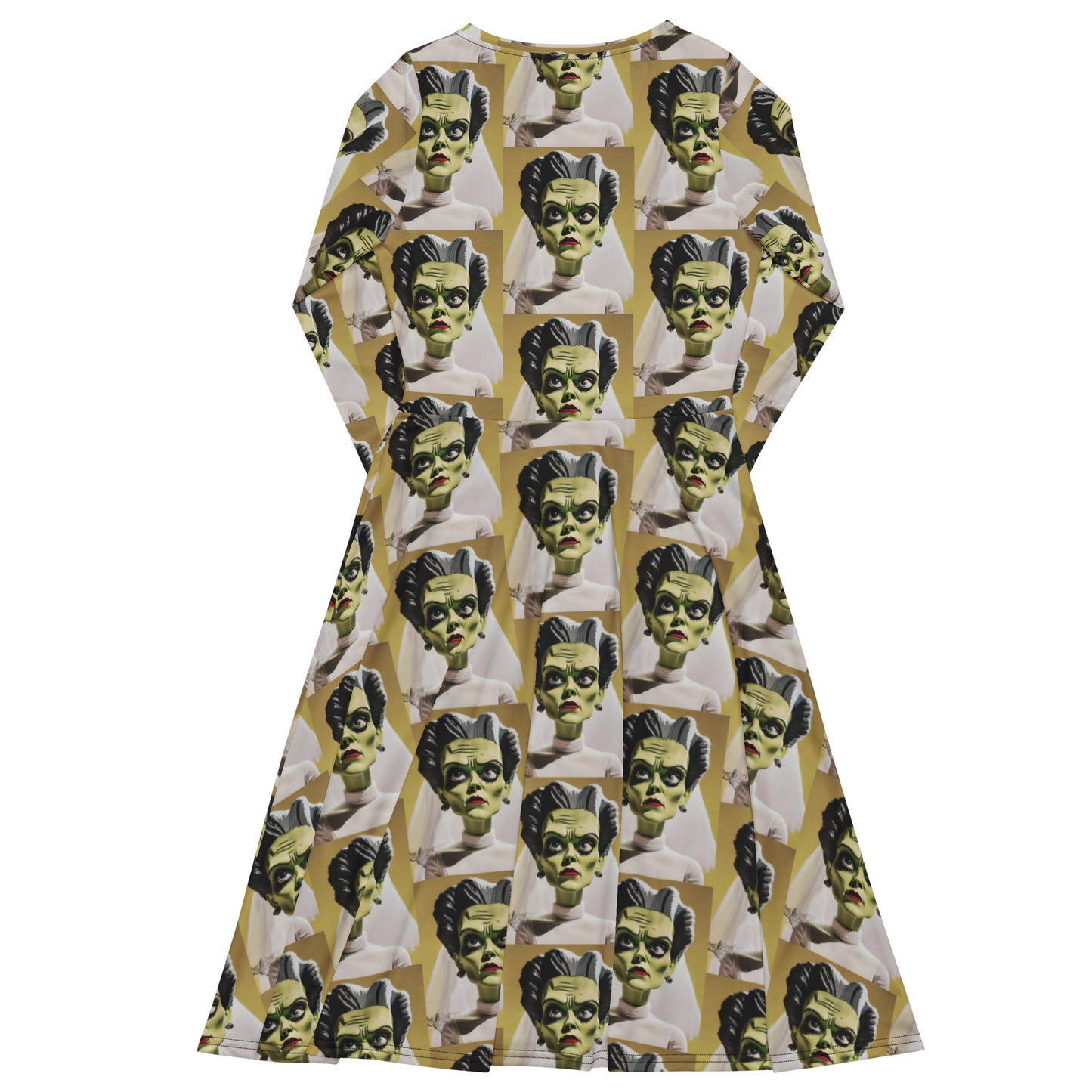 BRIDE OF FRANK LONG SLEEVE MIDI DRESS