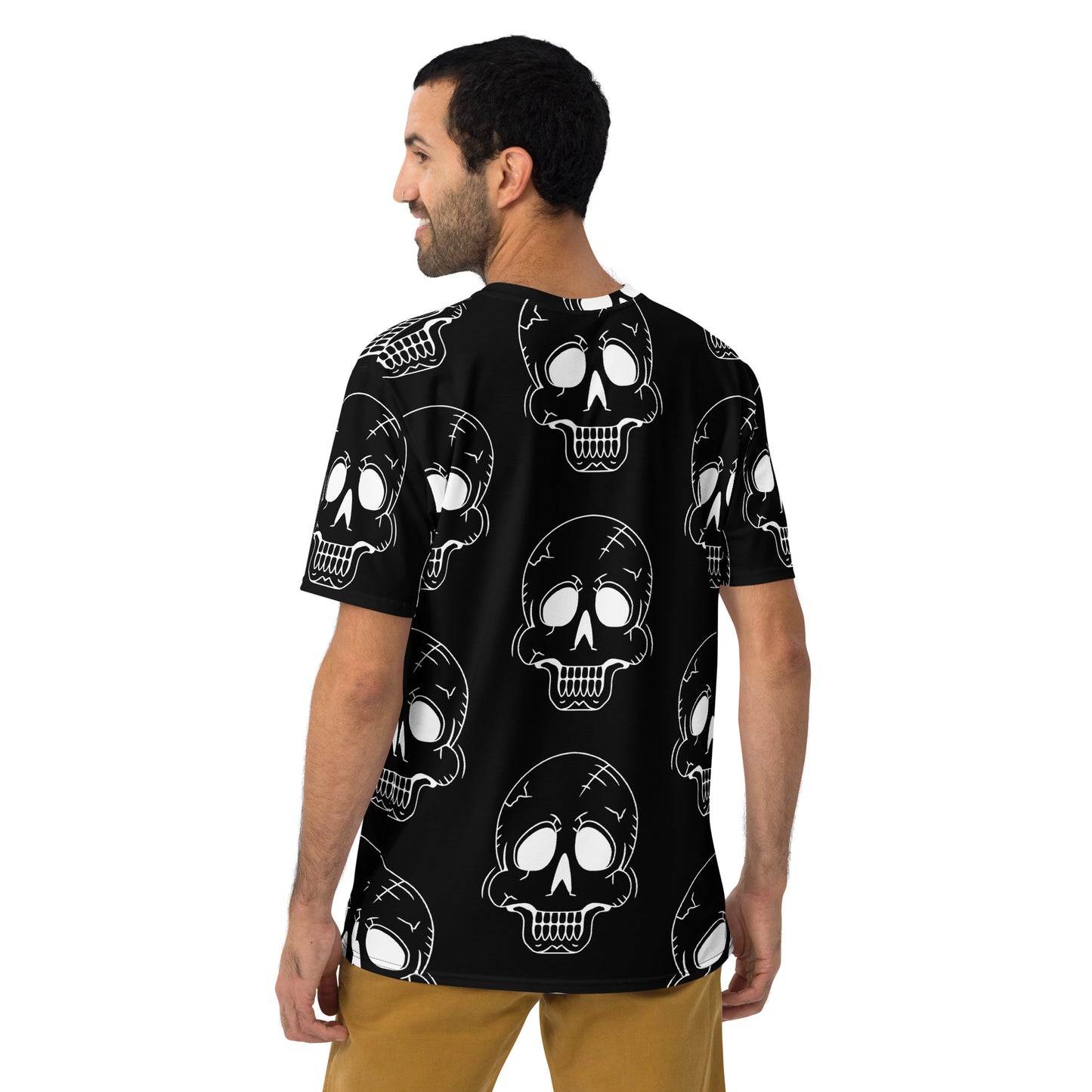 BLACK HAPPY SKULL TEE