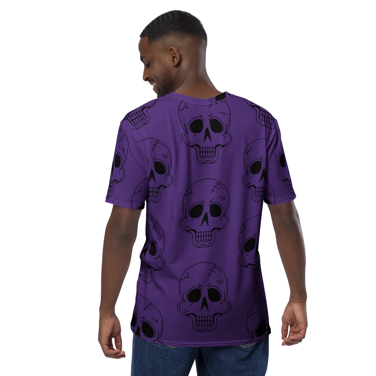 PURPLE HAPPY SKULL TEE