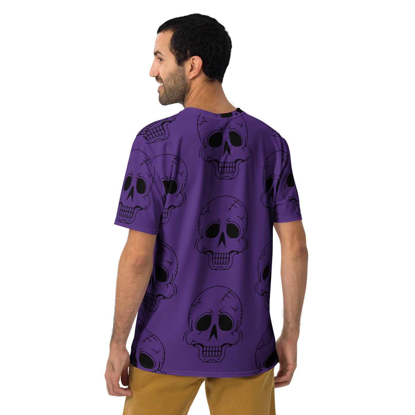 PURPLE HAPPY SKULL TEE