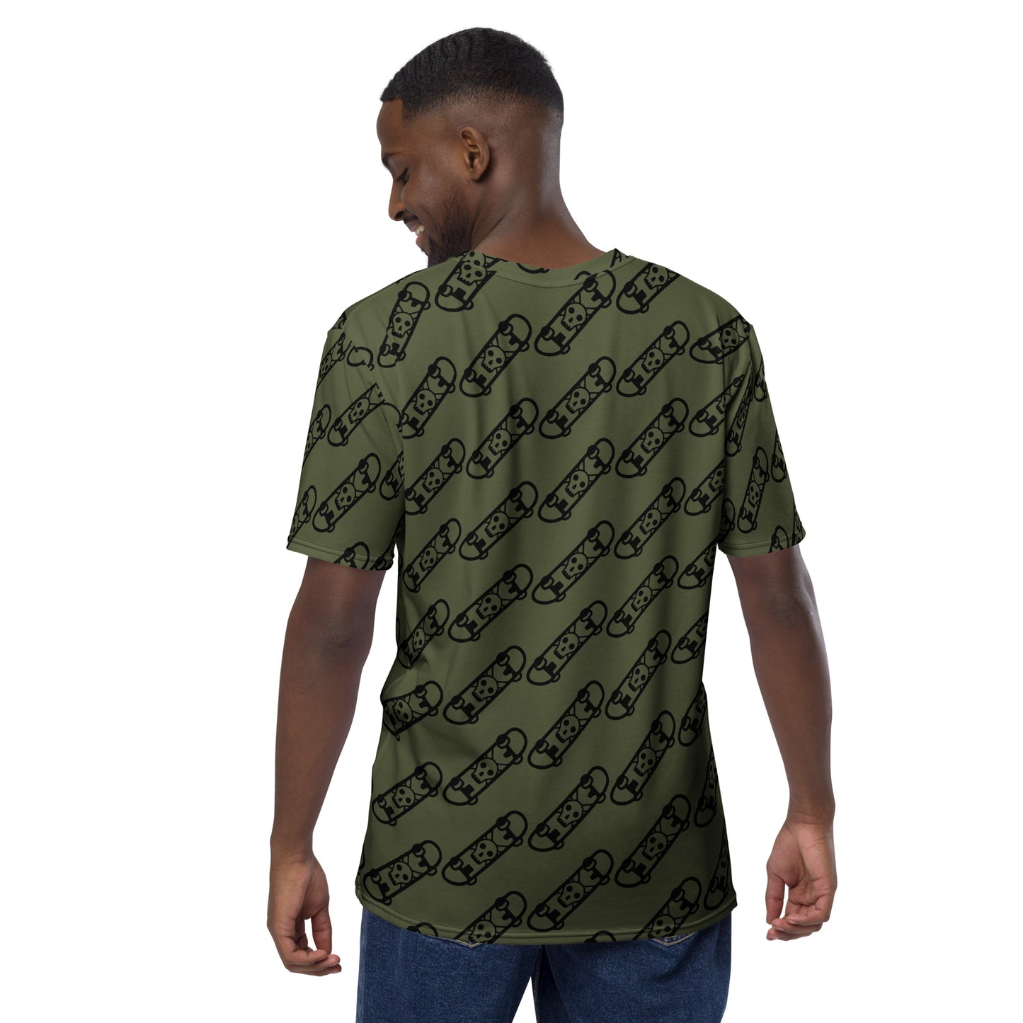 GREEN SKATEBOARD TEE