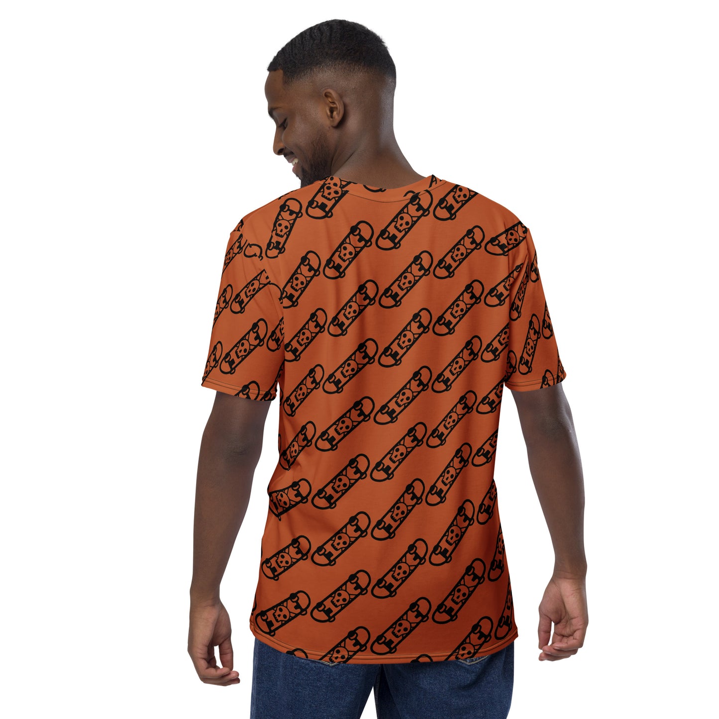 ORANGE SKATEBOARD TEE