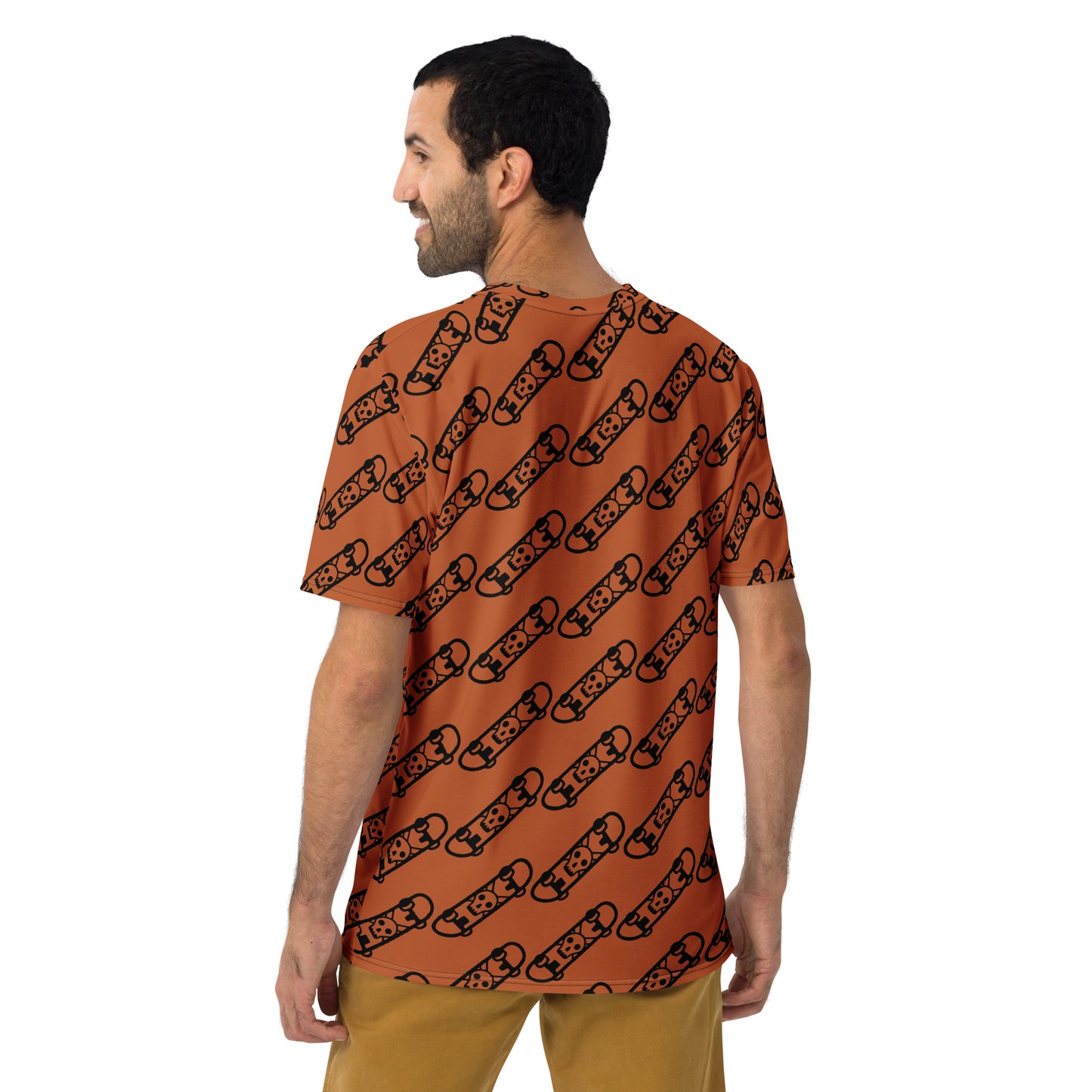 ORANGE SKATEBOARD TEE