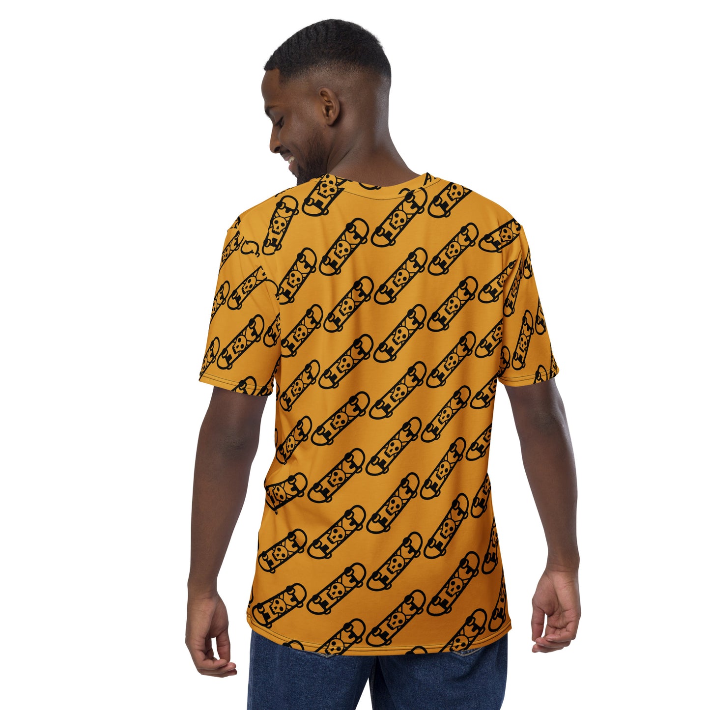 YELLOW SKATEBOARD TEE