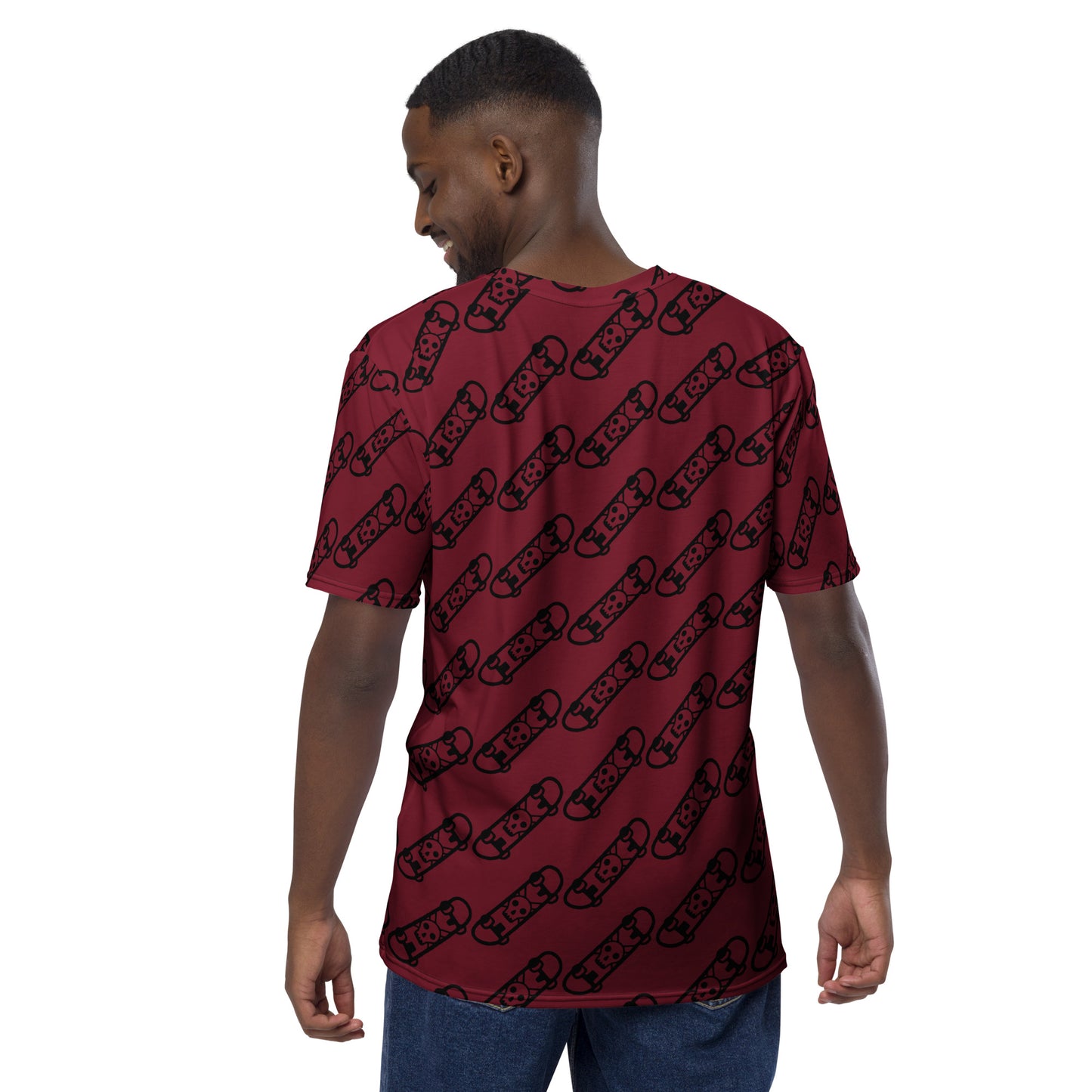 RED SKATEBOARD TEE
