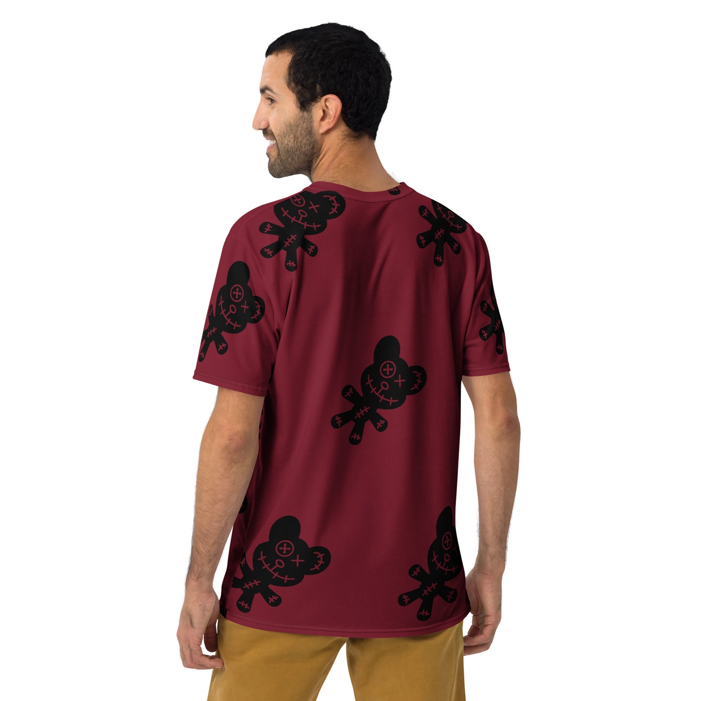 RED CREEPY BEAR TEE