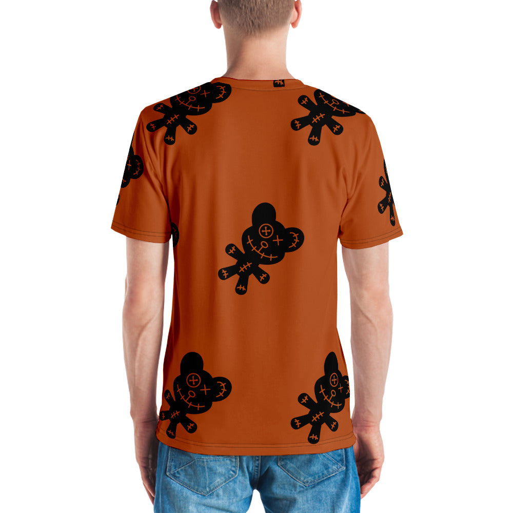 ORANGE CREEPY BEAR TEE