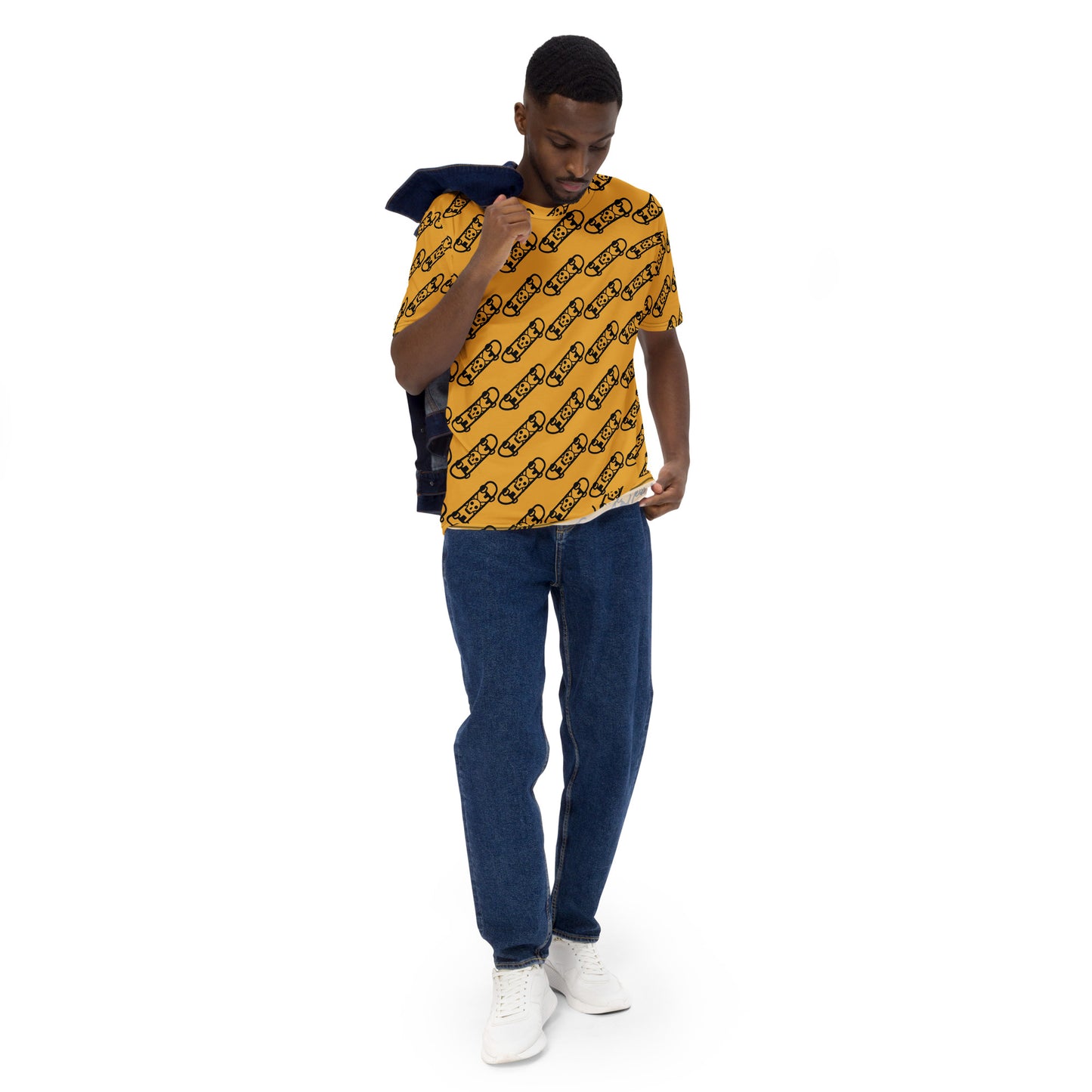 YELLOW SKATEBOARD TEE