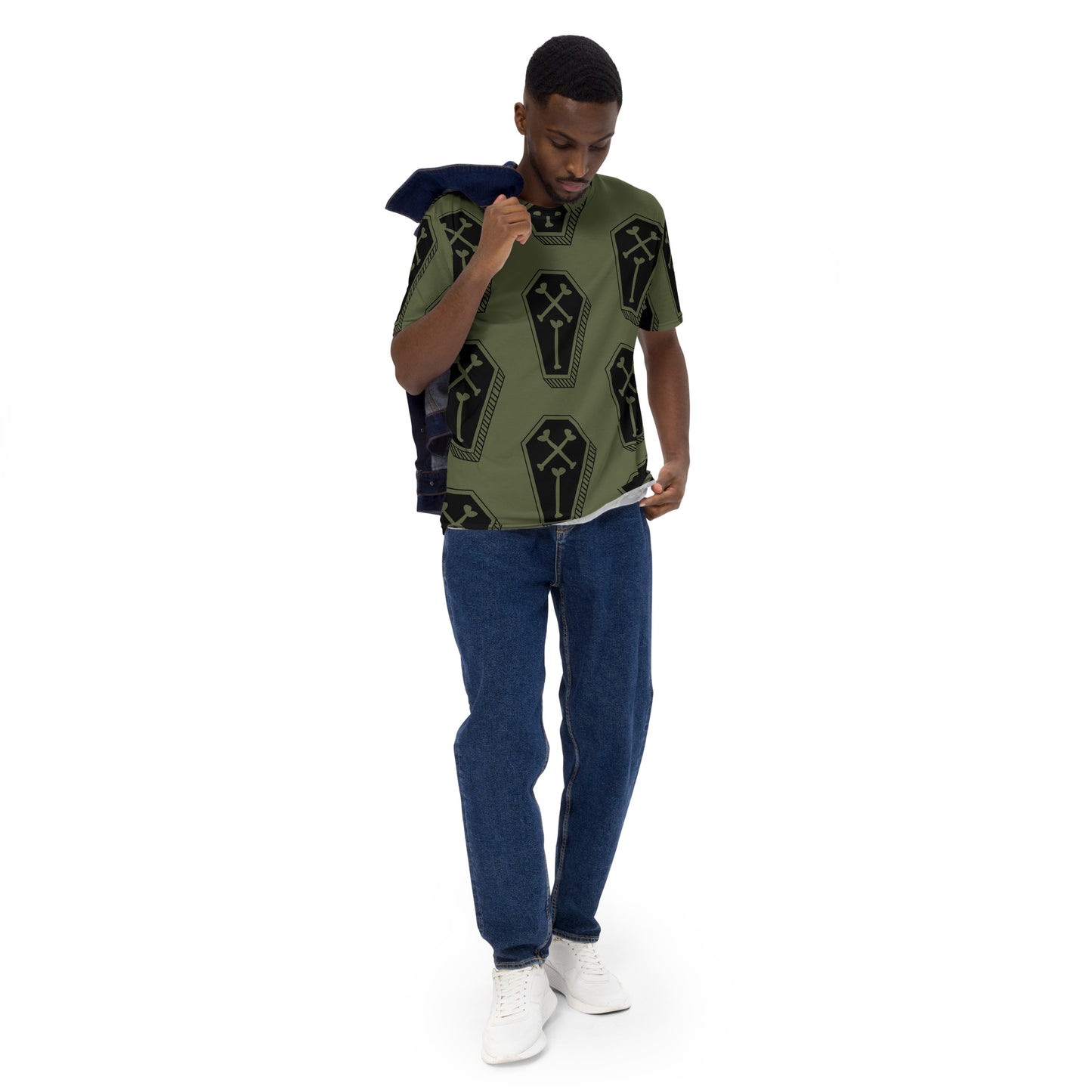 GREEN COFFIN TEE