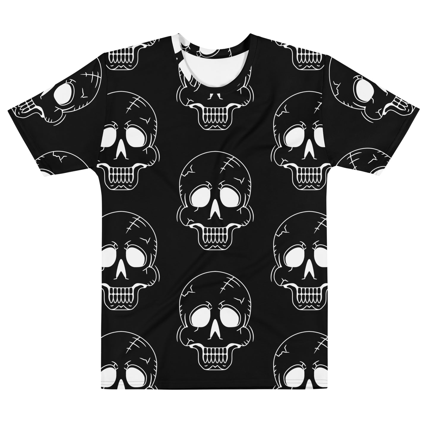 BLACK HAPPY SKULL TEE