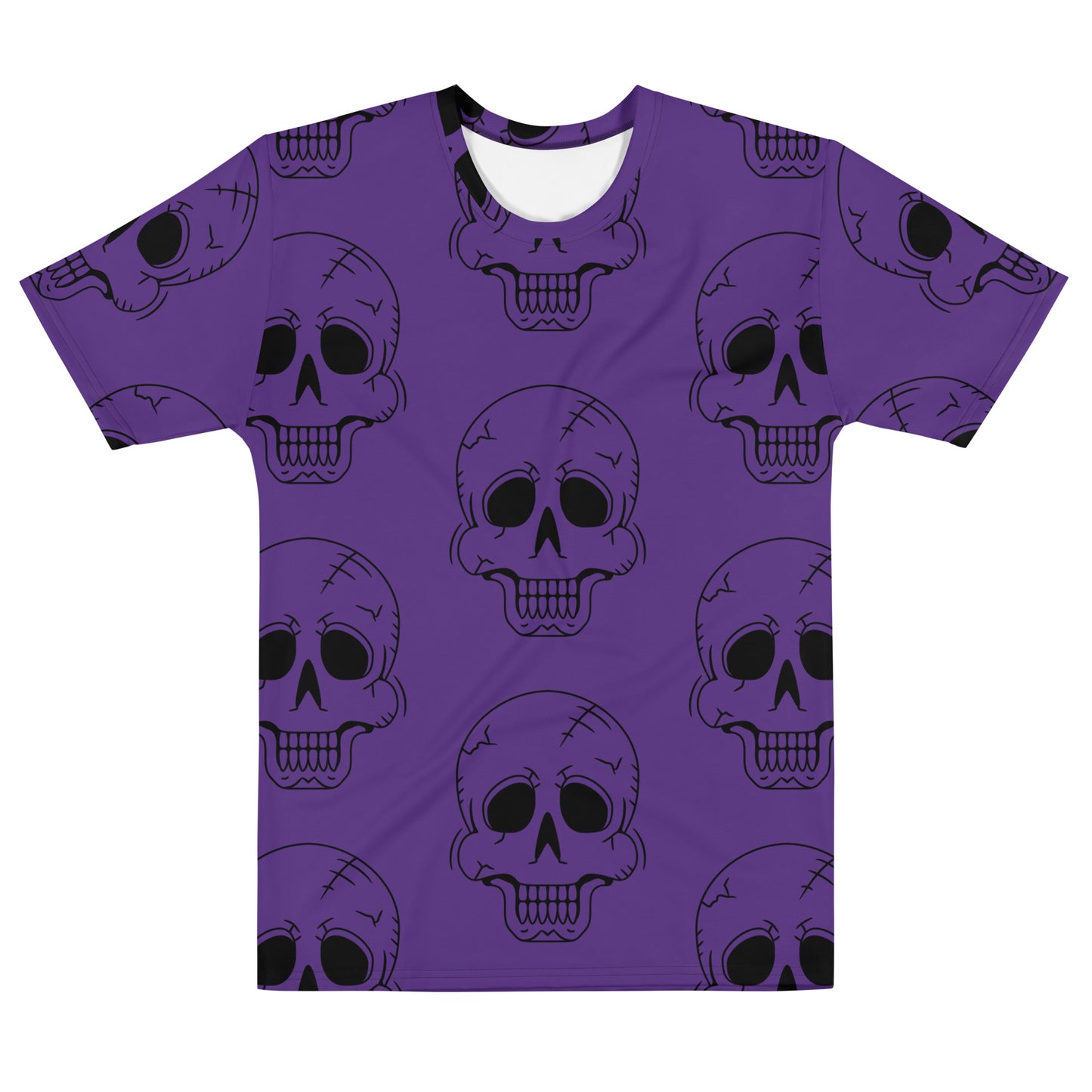 PURPLE HAPPY SKULL TEE