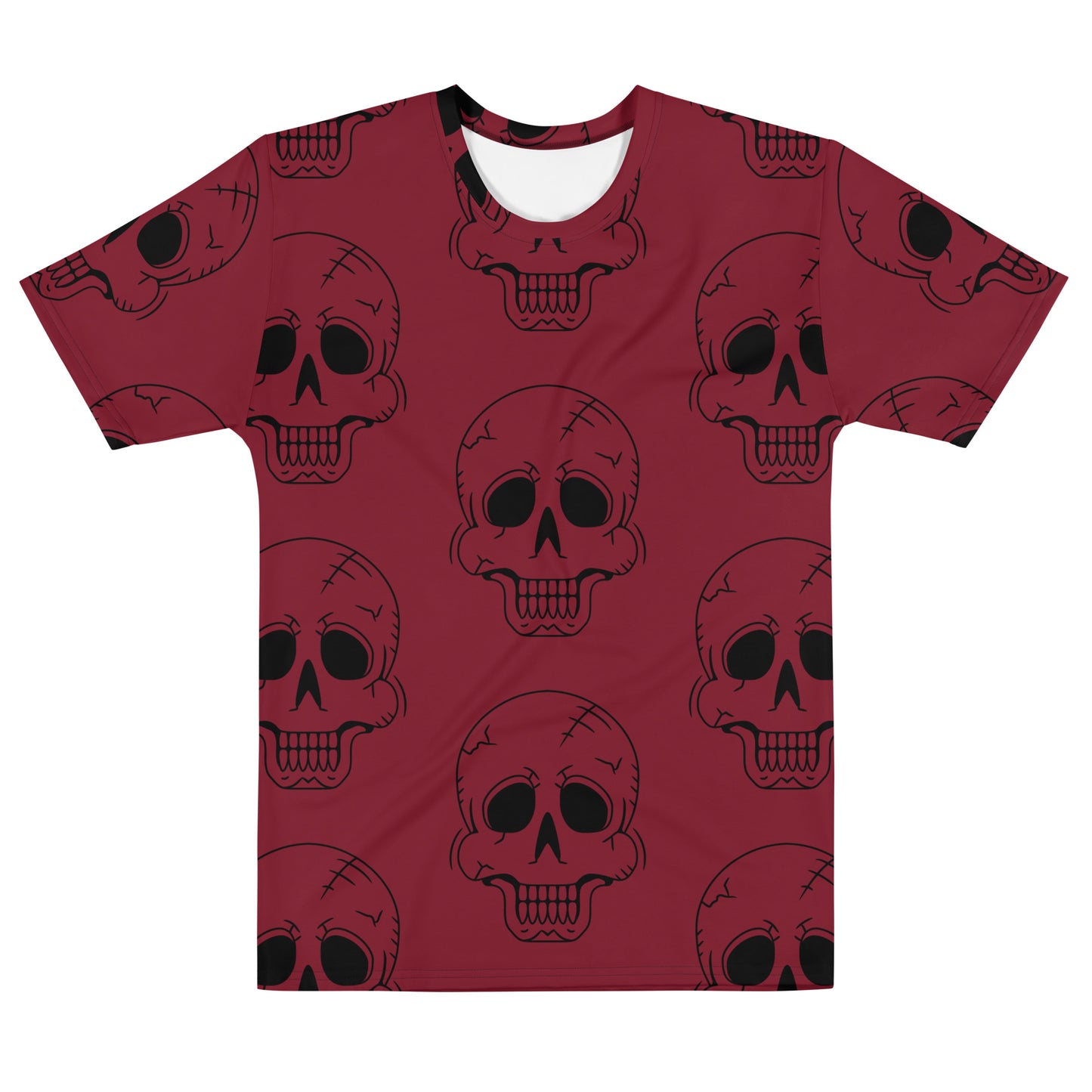 RED LAUGHING SKULL TEE