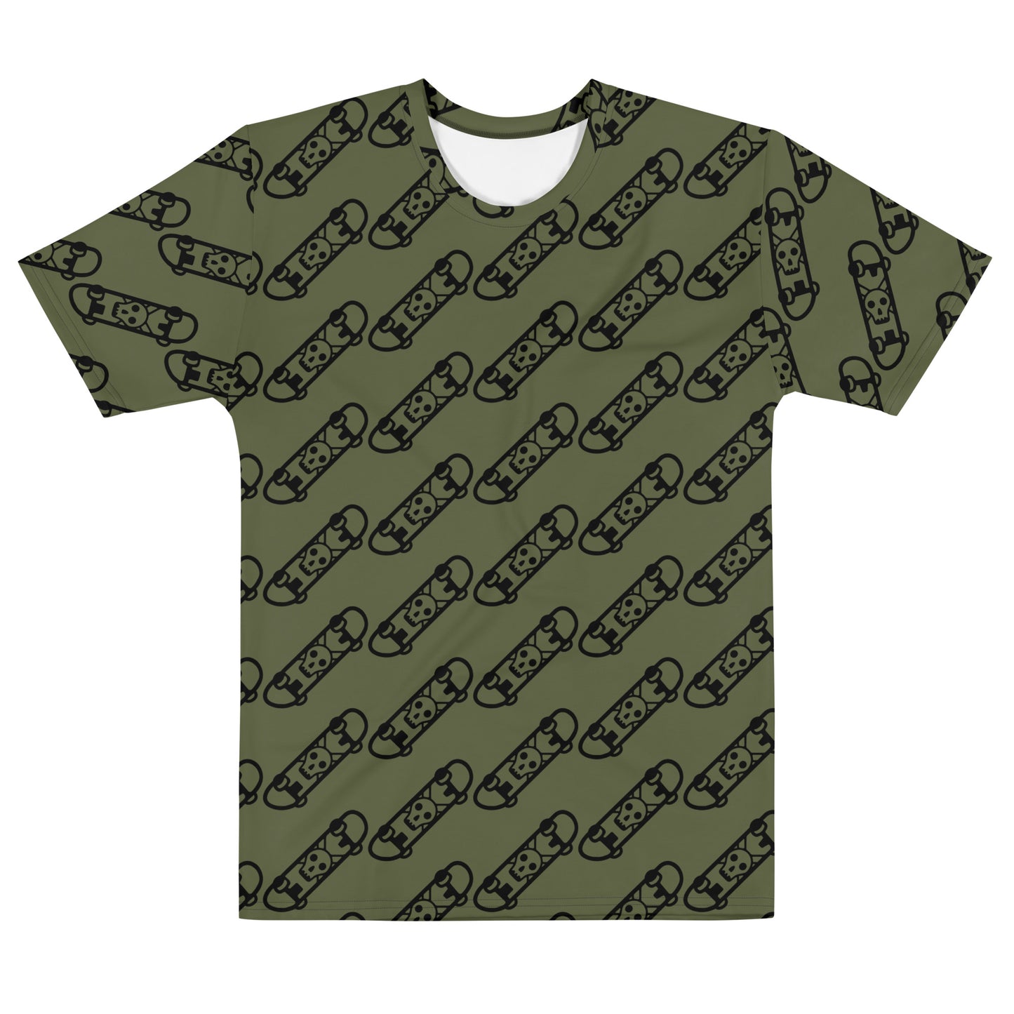 GREEN SKATEBOARD TEE