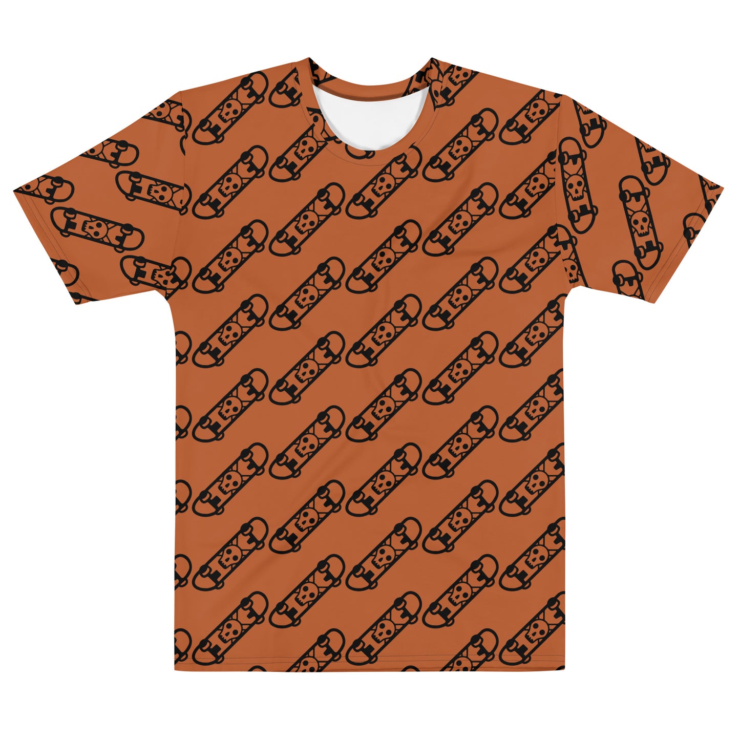 ORANGE SKATEBOARD TEE