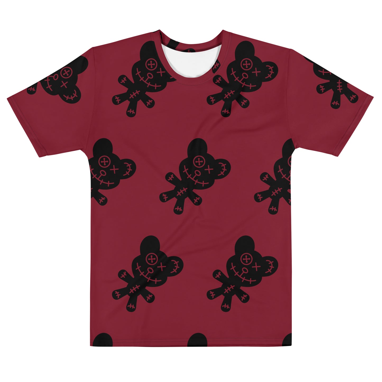 RED CREEPY BEAR TEE