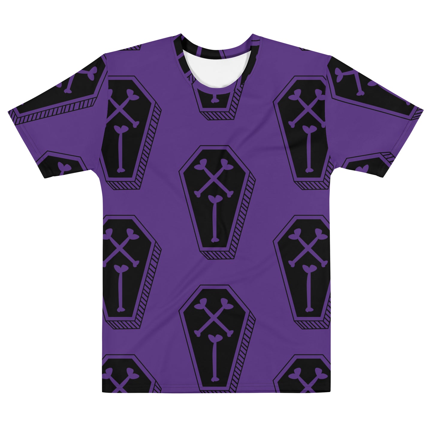 PURPLE COFFIN TEE