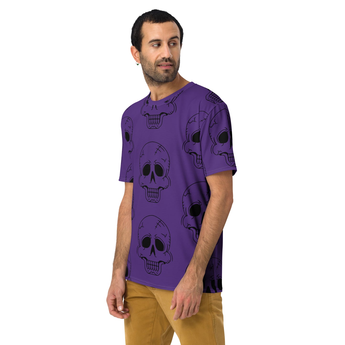 PURPLE HAPPY SKULL TEE