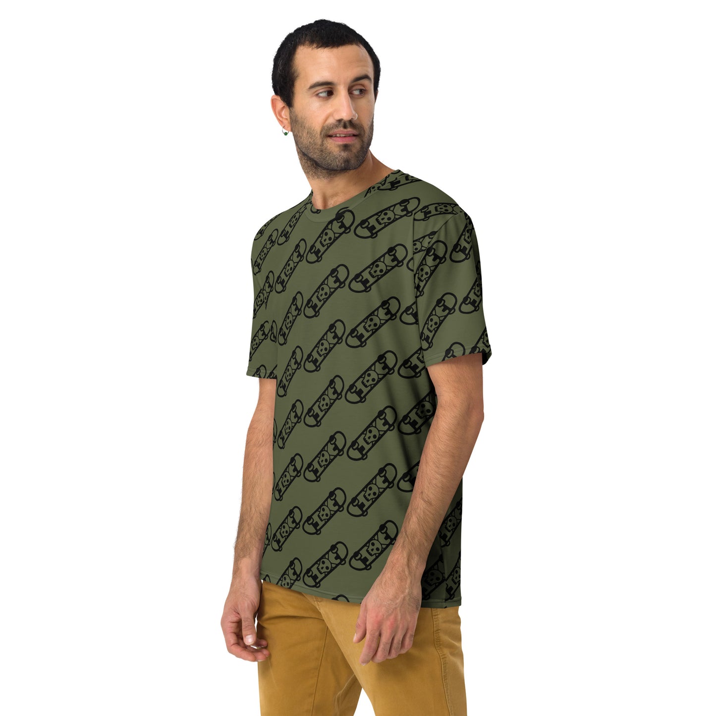 GREEN SKATEBOARD TEE