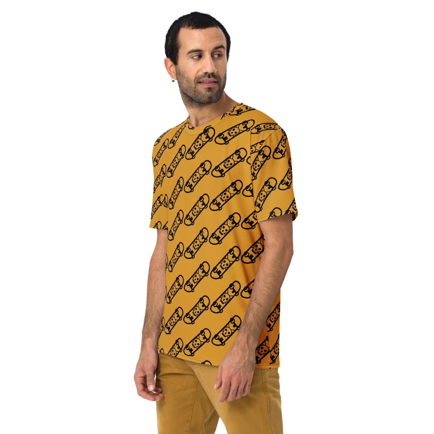 YELLOW SKATEBOARD TEE