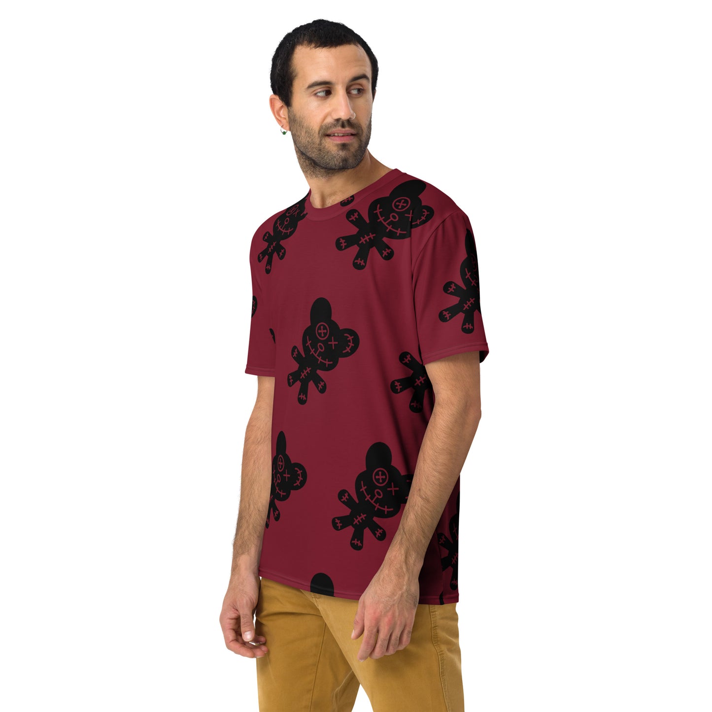 RED CREEPY BEAR TEE
