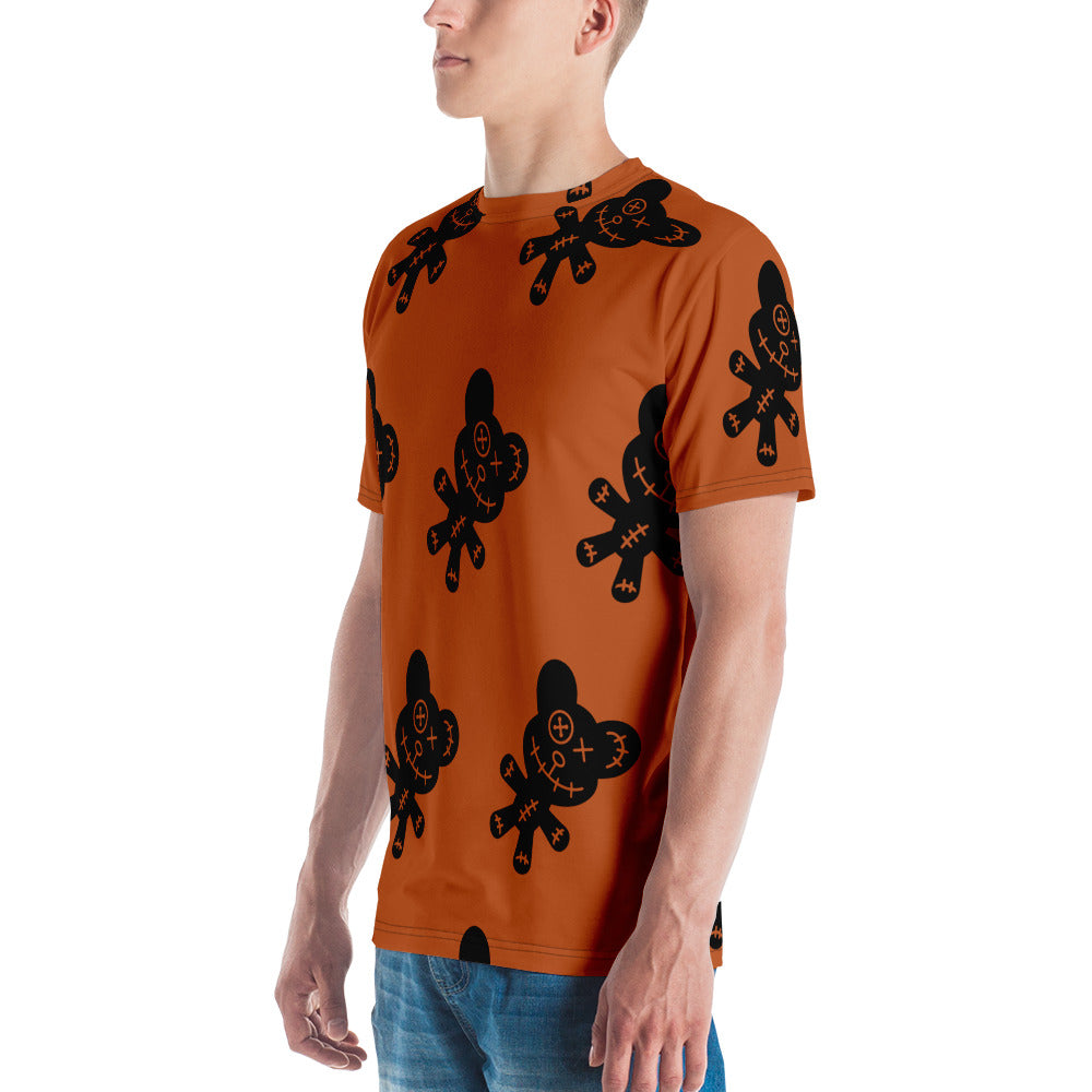 ORANGE CREEPY BEAR TEE