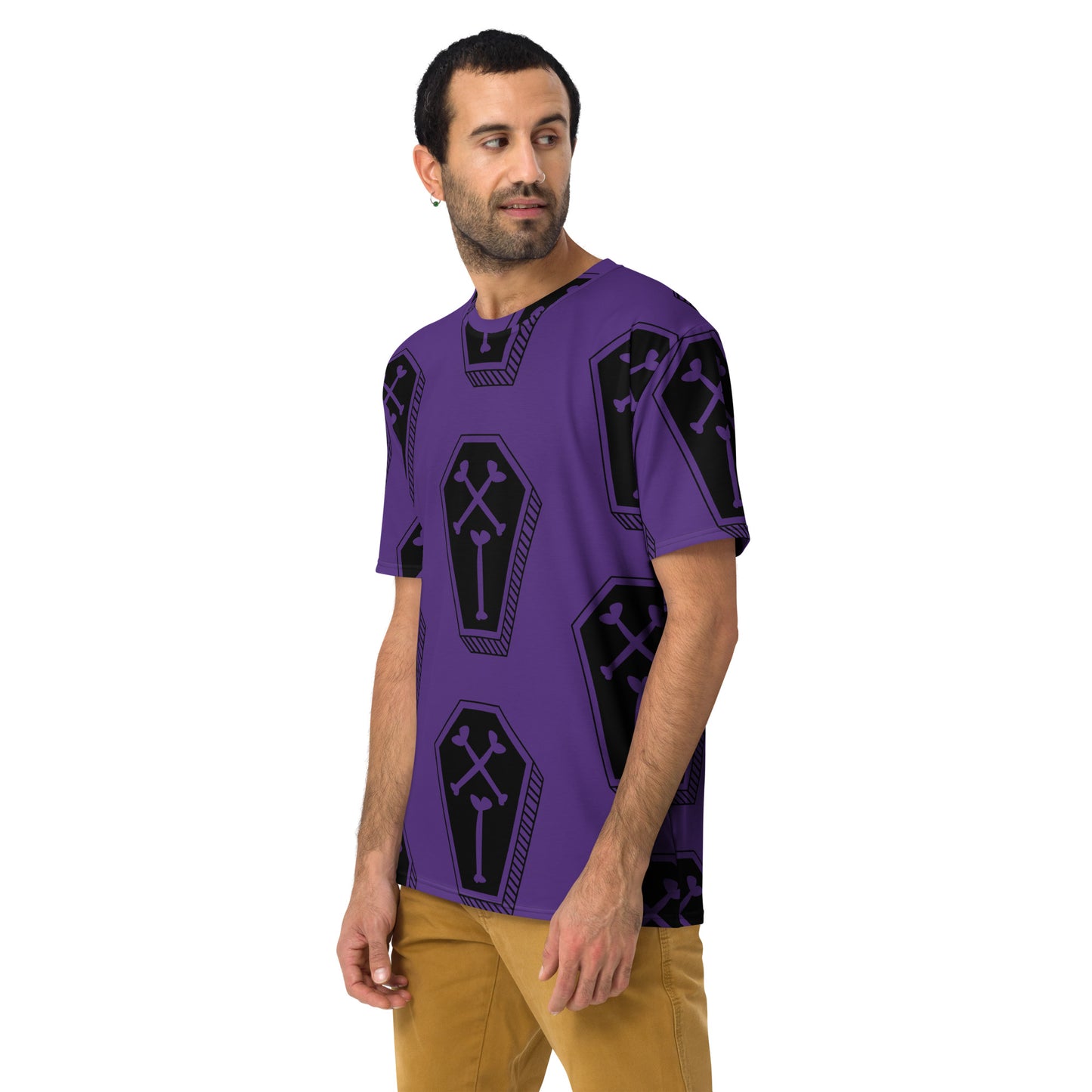PURPLE COFFIN TEE
