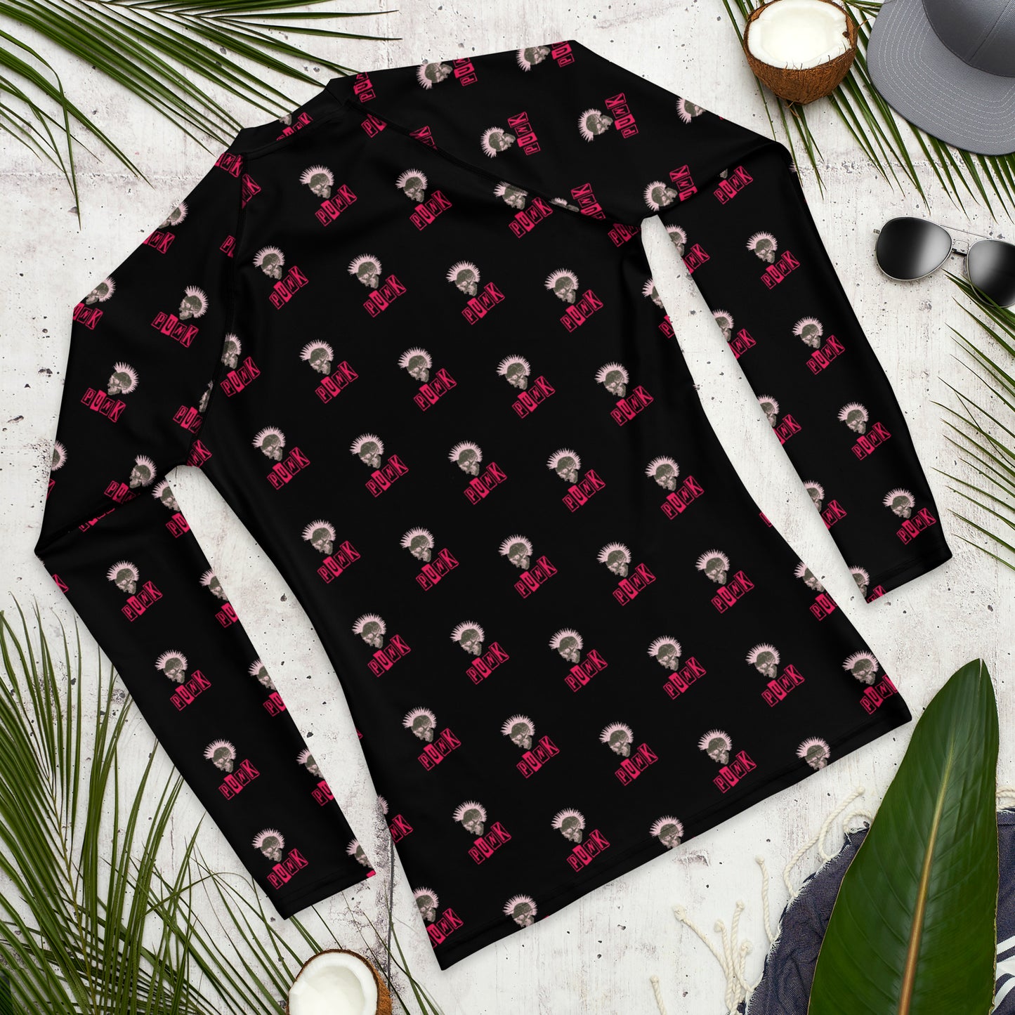 PUNK IS PINK RASH GUARD