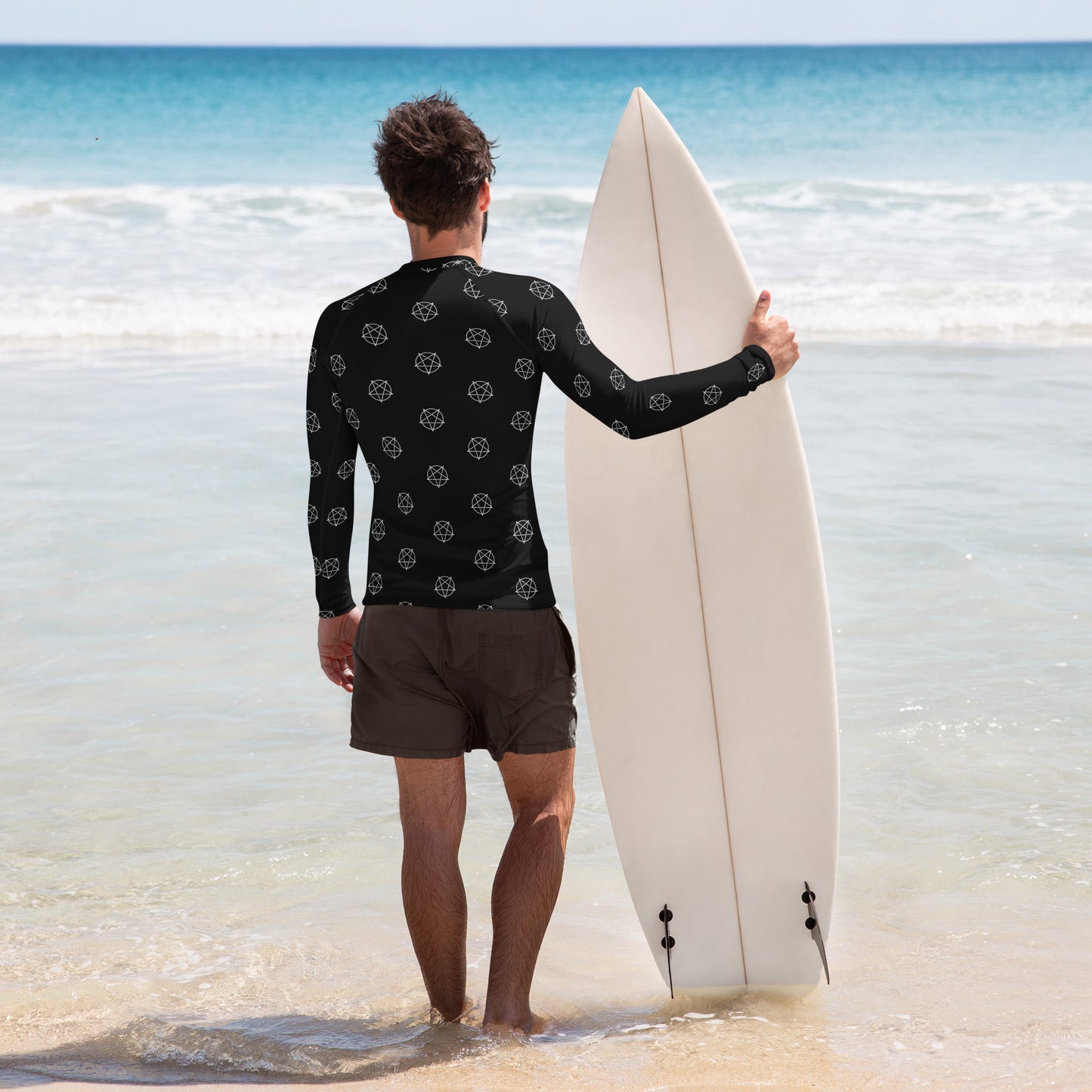 INVERTED PENTAGRAM RASH GUARD