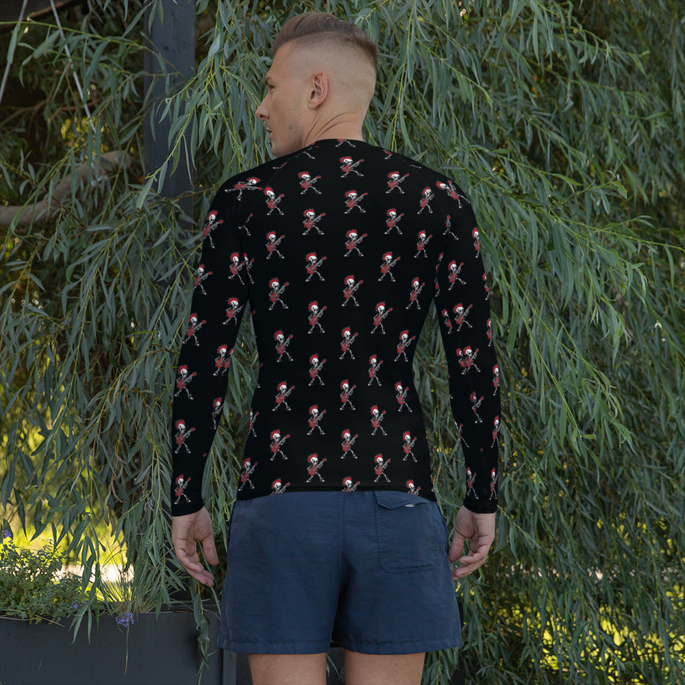 RED GUITAR RASH GUARD