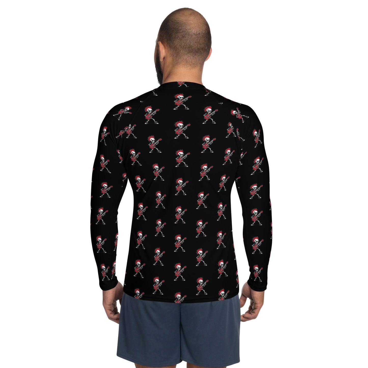 RED GUITAR RASH GUARD