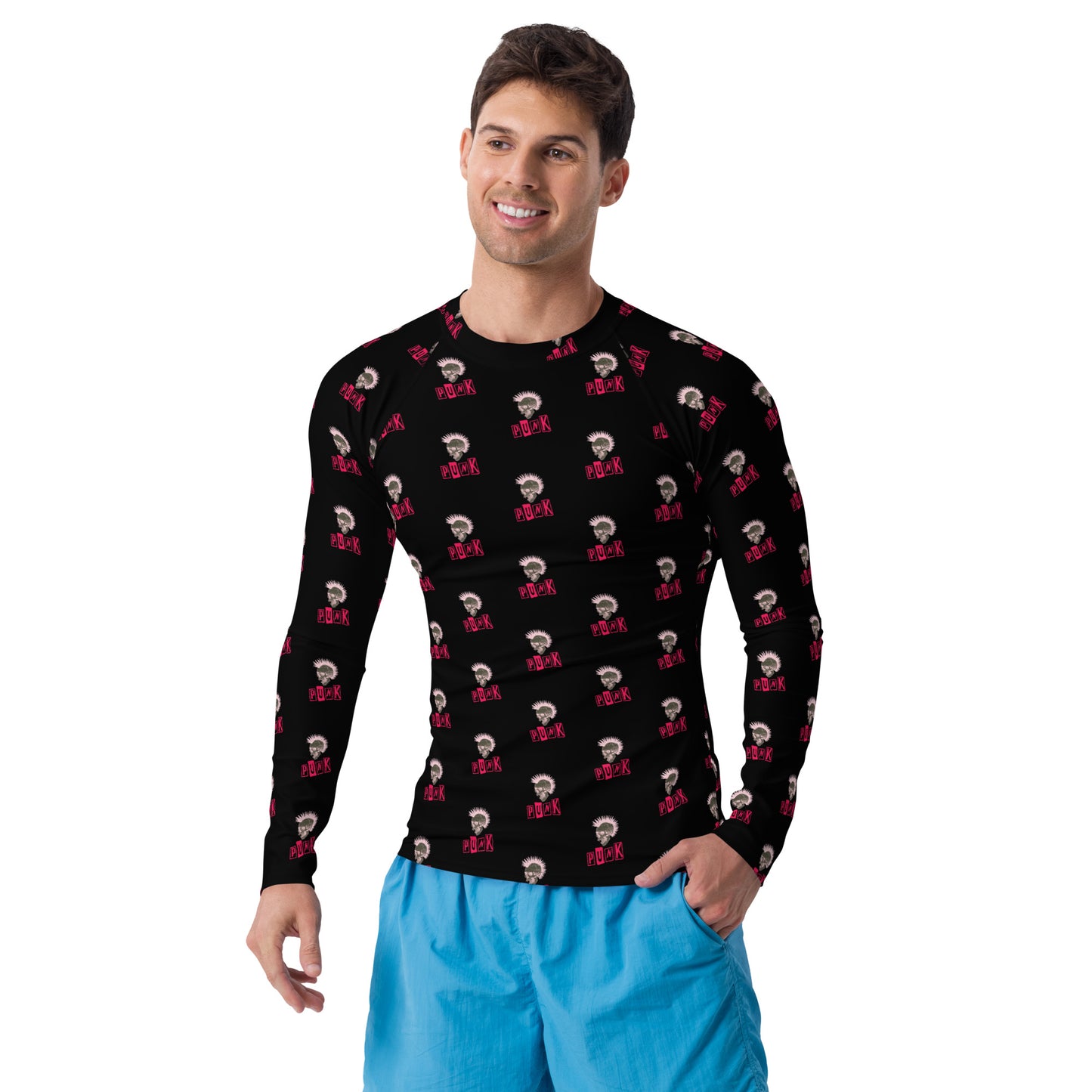 PUNK IS PINK RASH GUARD