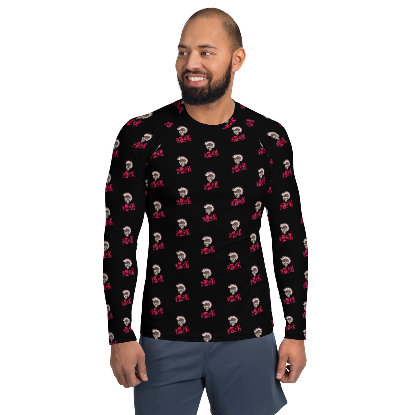 PUNK IS PINK RASH GUARD