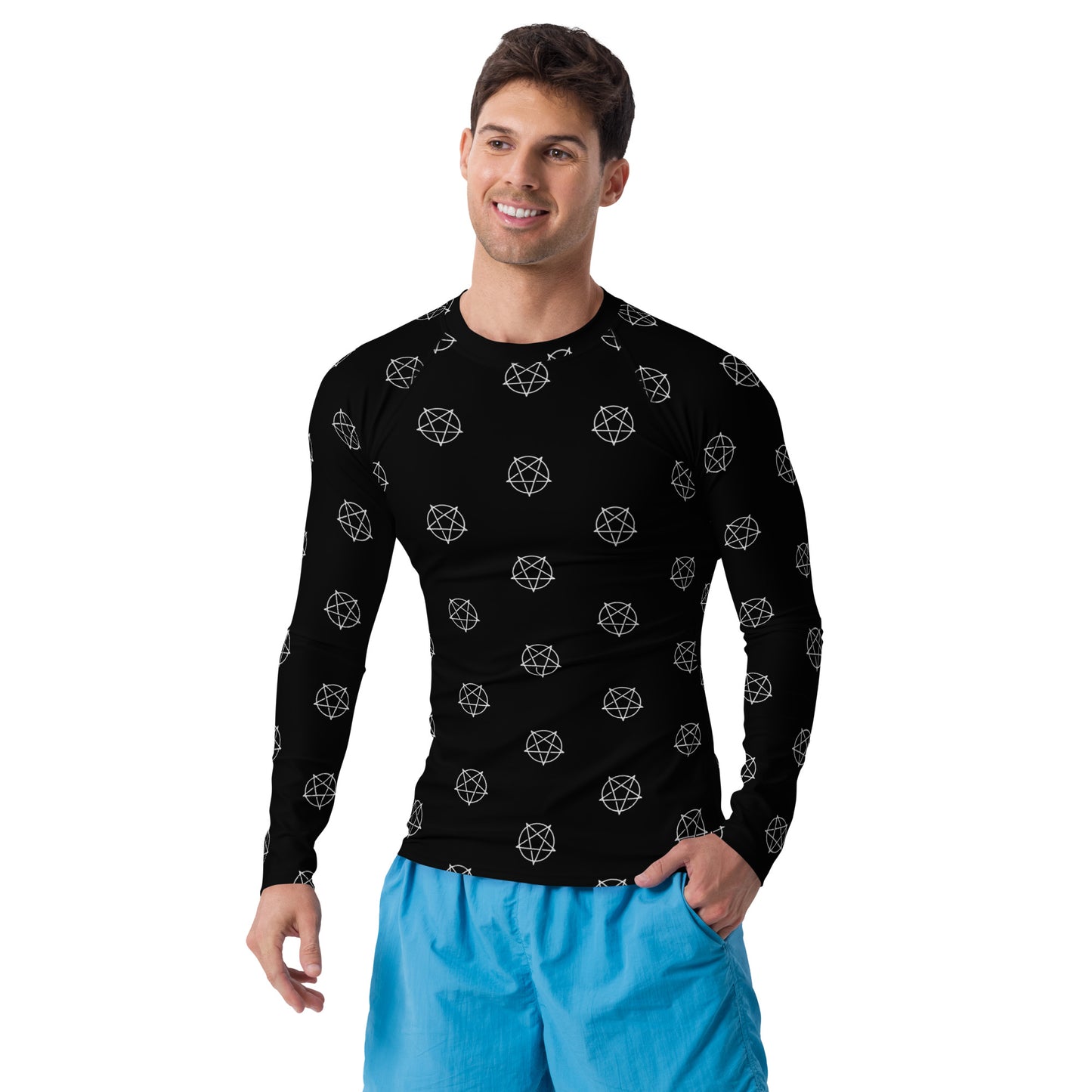 INVERTED PENTAGRAM RASH GUARD