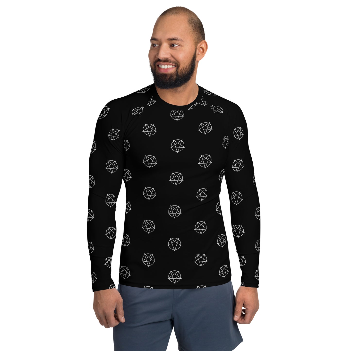 INVERTED PENTAGRAM RASH GUARD