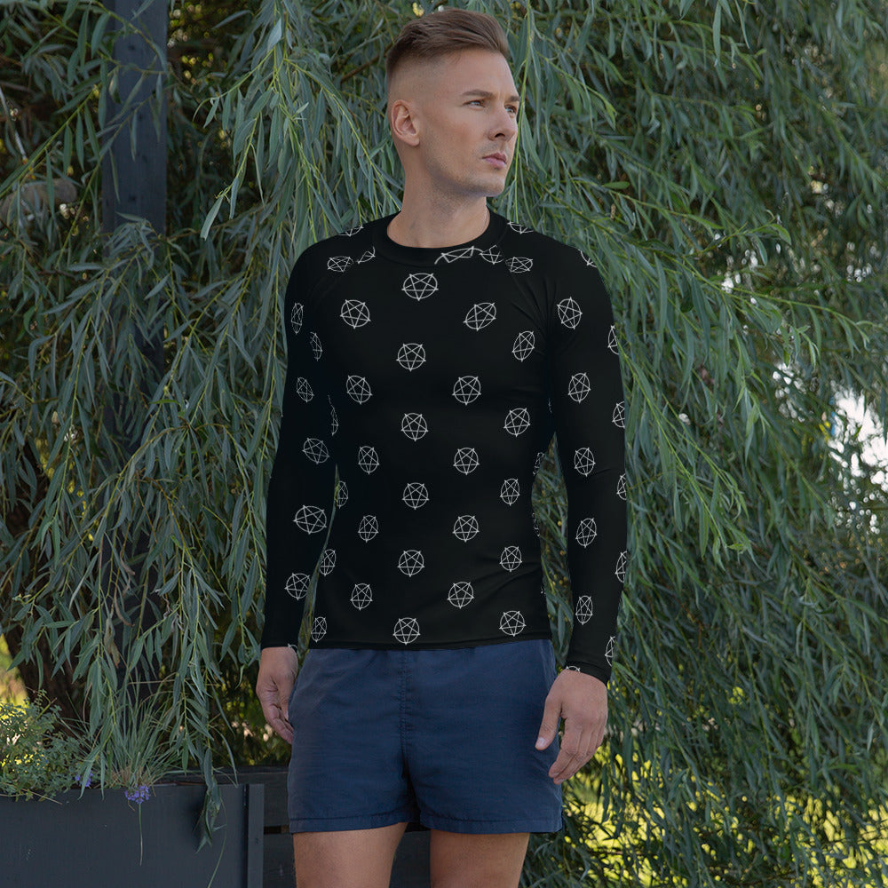 INVERTED PENTAGRAM RASH GUARD