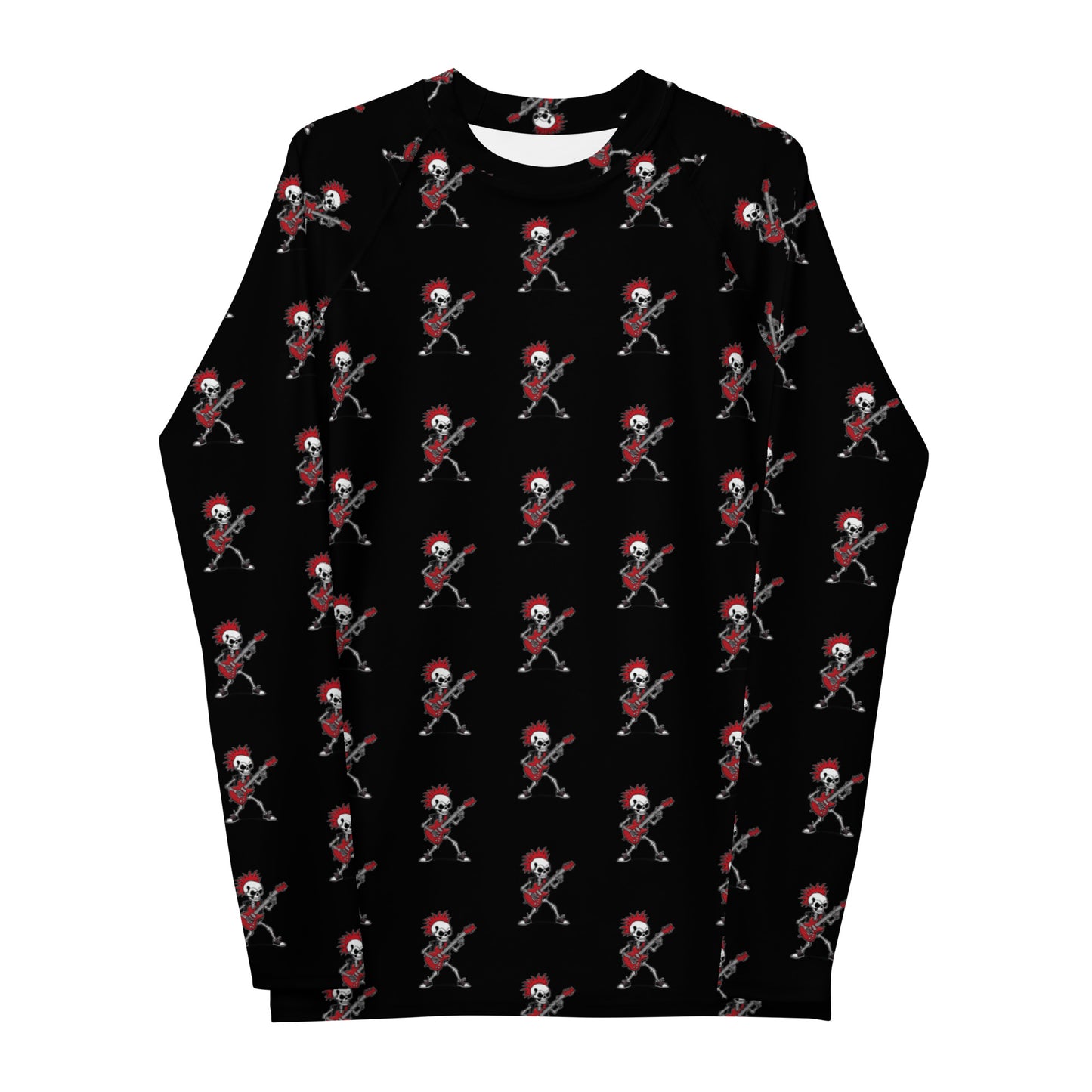 RED GUITAR RASH GUARD