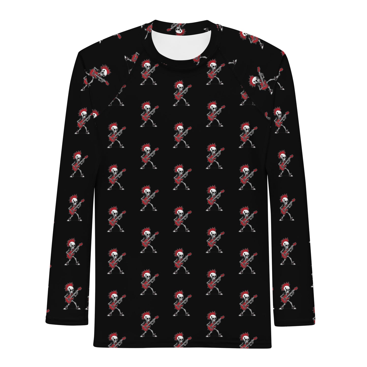 RED GUITAR RASH GUARD