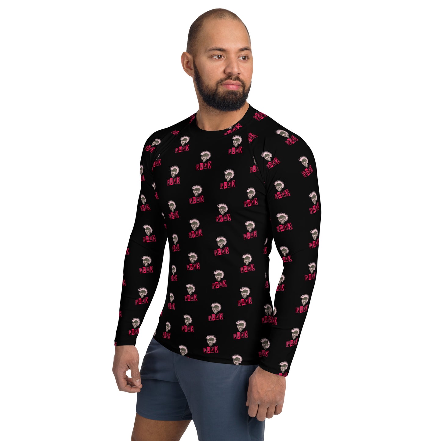 PUNK IS PINK RASH GUARD