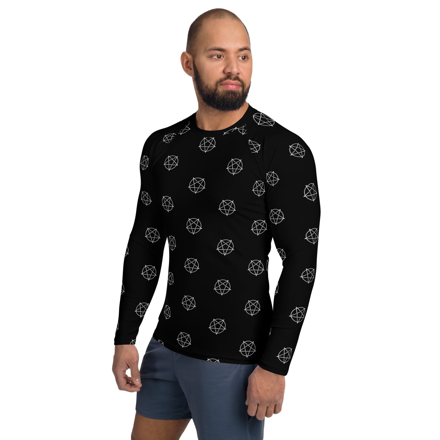 INVERTED PENTAGRAM RASH GUARD