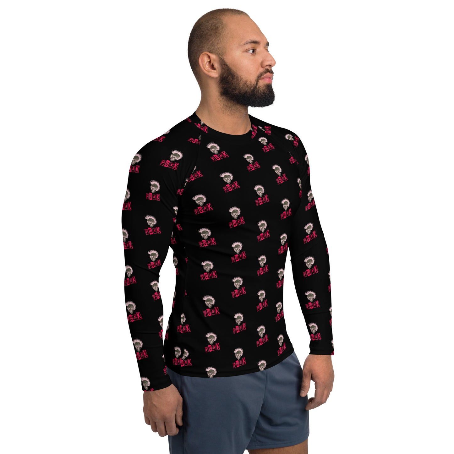 PUNK IS PINK RASH GUARD