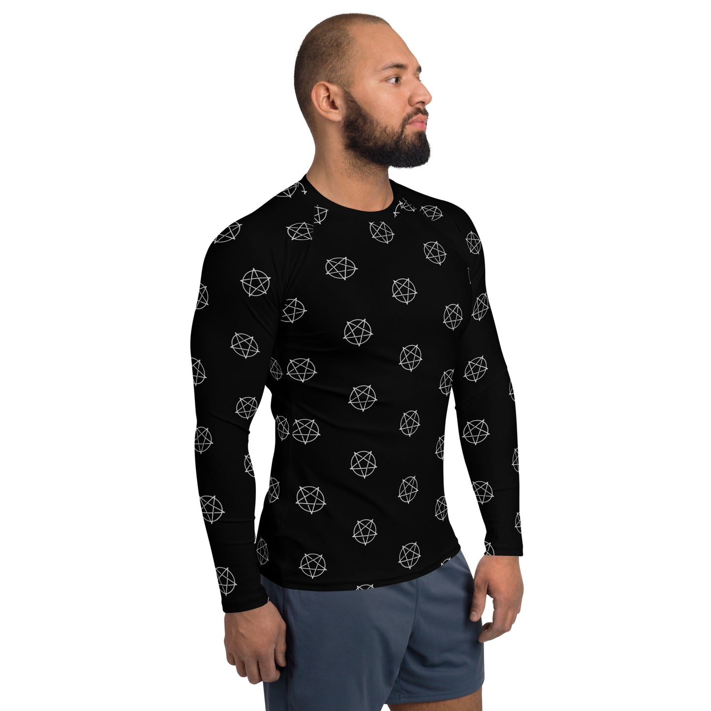 INVERTED PENTAGRAM RASH GUARD