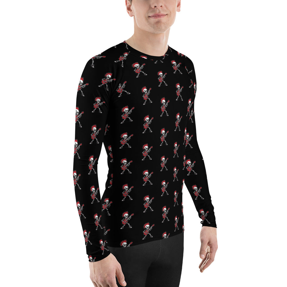 RED GUITAR RASH GUARD
