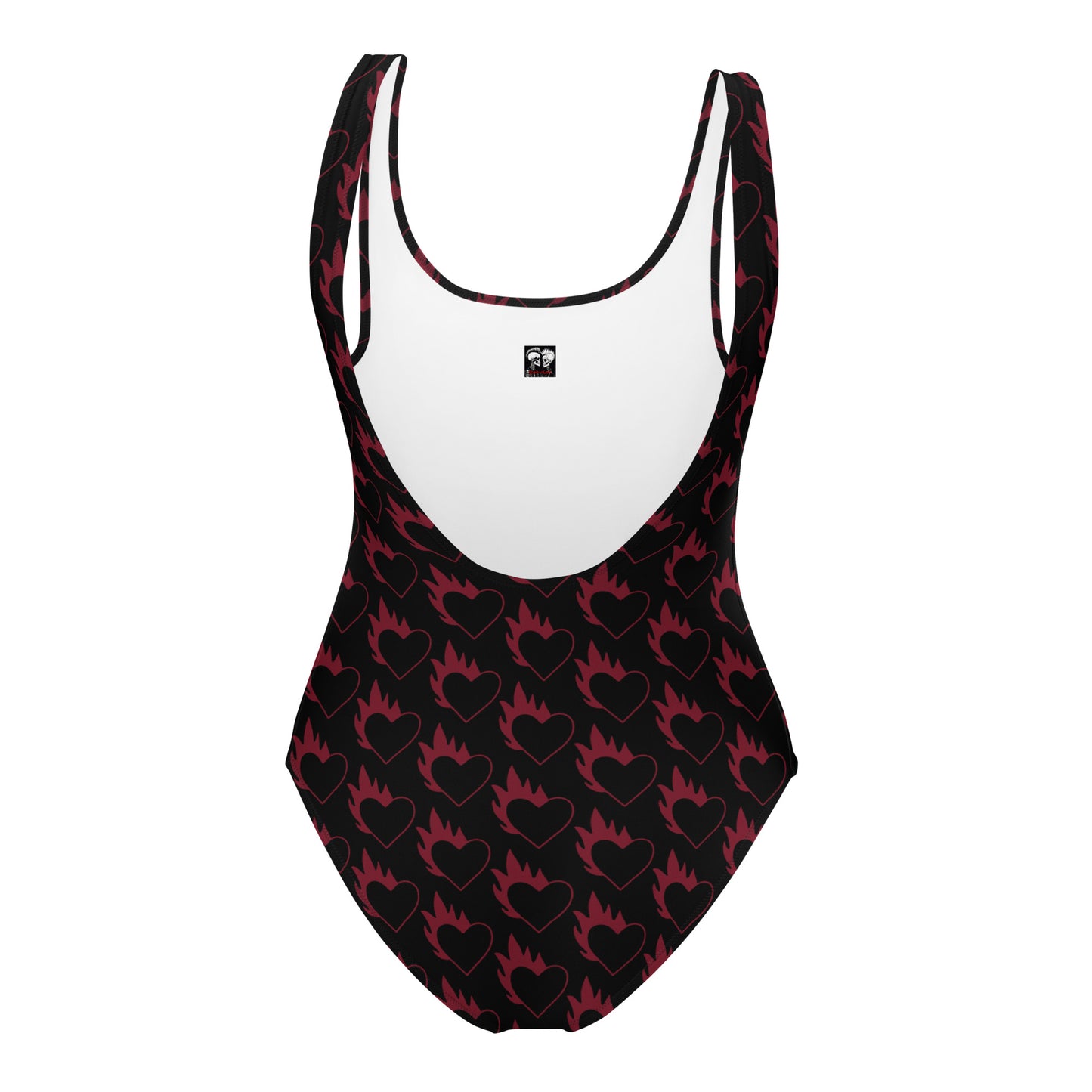 FLAMING HEART SWIMSUIT
