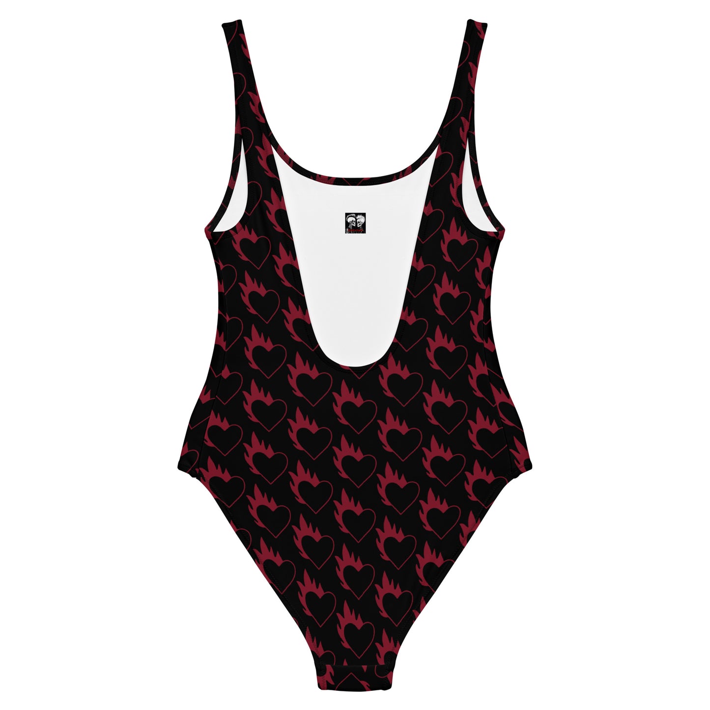 FLAMING HEART SWIMSUIT