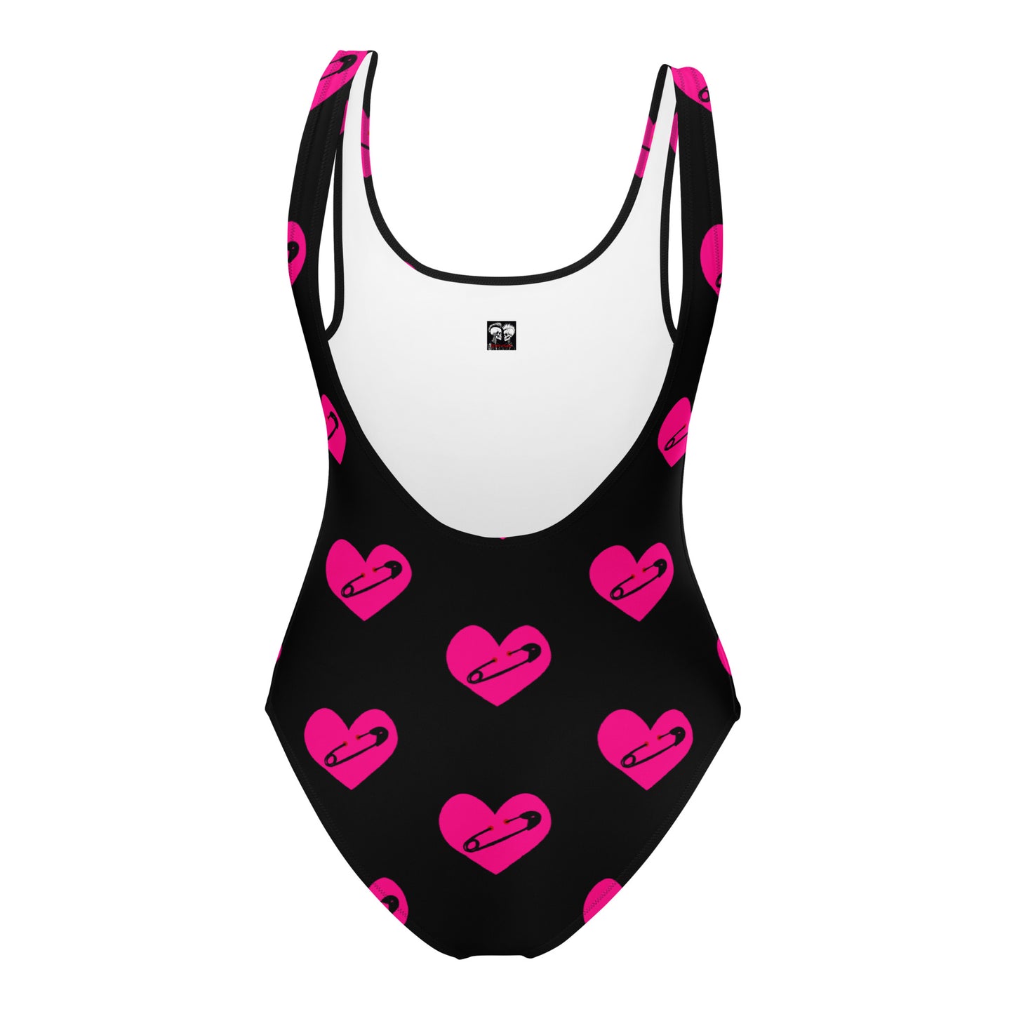 PINNED HEART SWIMSUIT
