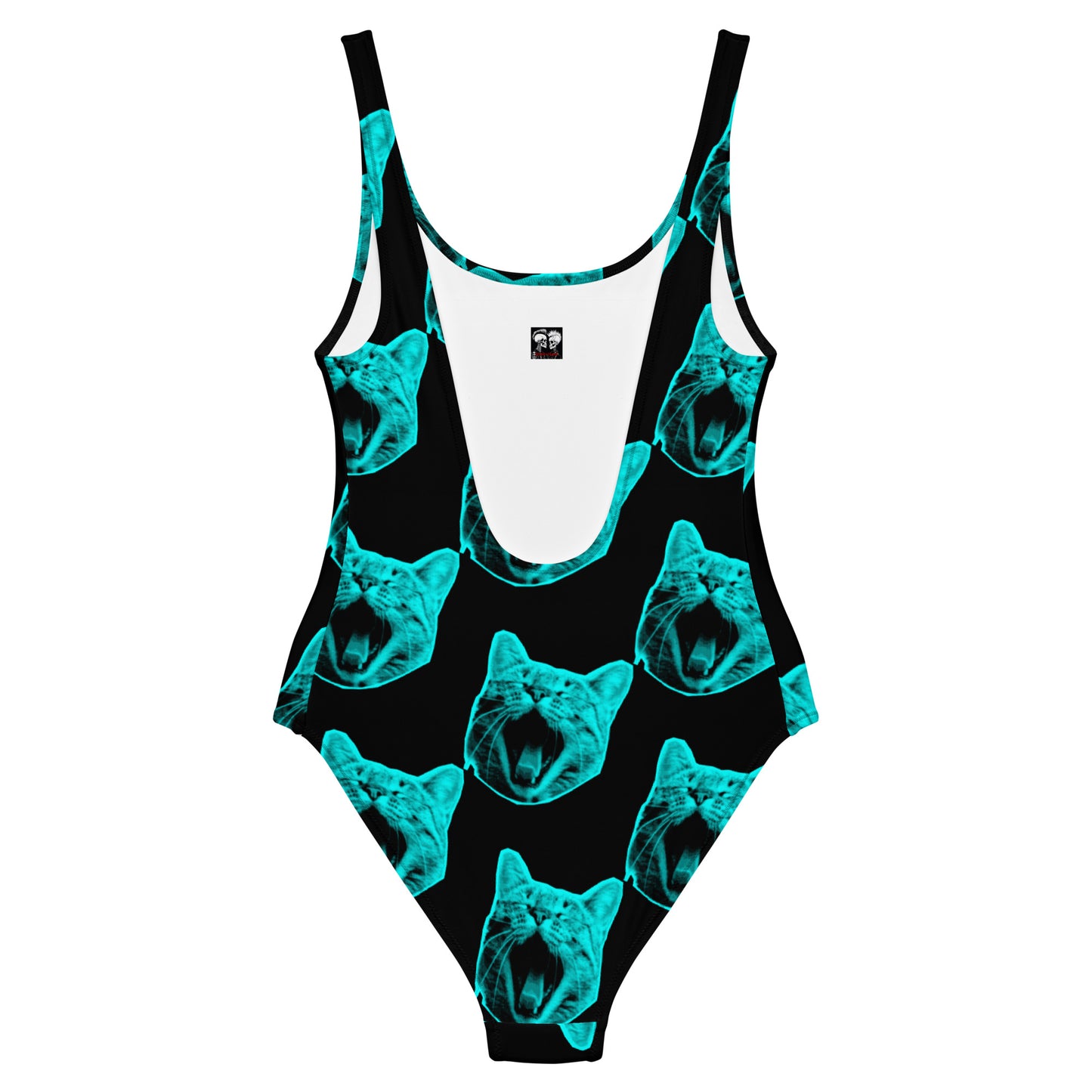 ELECTRIC BLUE CAT SWIMSUIT