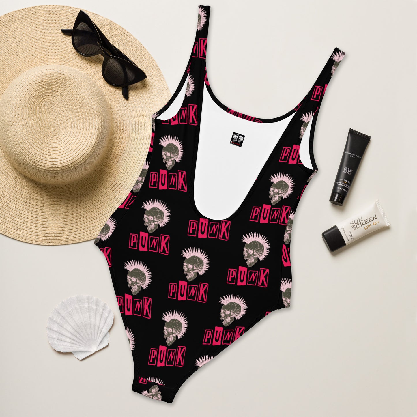 PUNK IS PINK SWIMSUIT