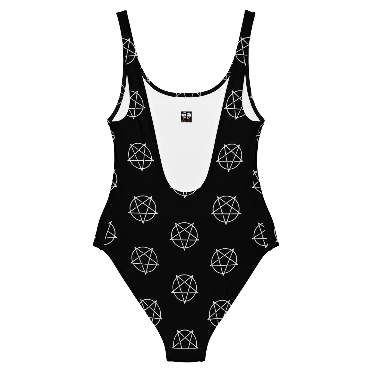 INVERTED PENTAGRAM SWIMSUIT